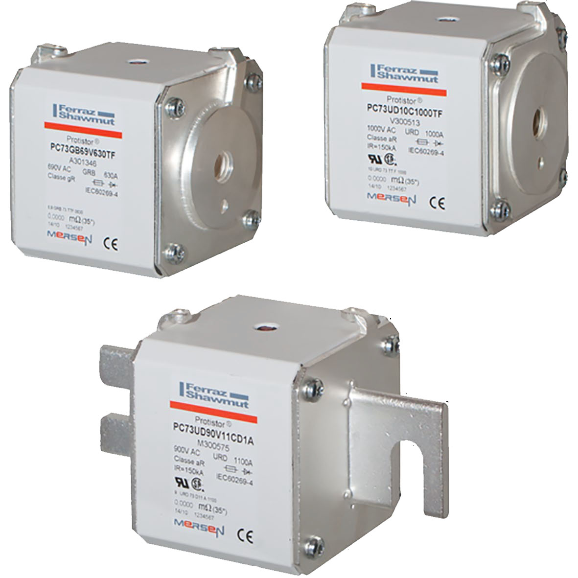 Mersen | Ferraz-Shawmut | Protistor | High Speed | Square Mersen | Ferraz-Shawmut | Protistor | High Speed | Square